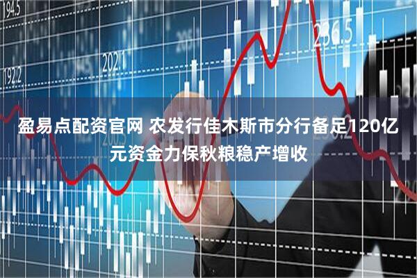 盈易点配资官网 农发行佳木斯市分行备足120亿元资金力保秋粮稳产增收