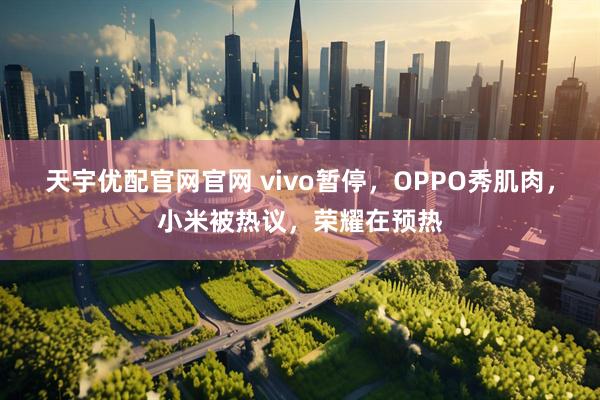 天宇优配官网官网 vivo暂停，OPPO秀肌肉，小米被热议，荣耀在预热