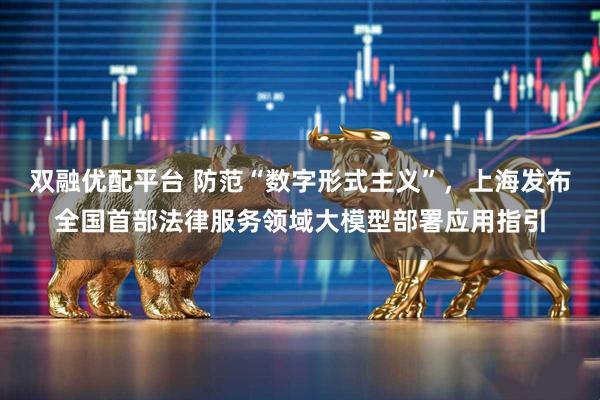 双融优配平台 防范“数字形式主义”，上海发布全国首部法律服务领域大模型部署应用指引
