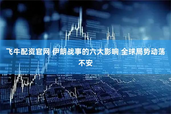 飞牛配资官网 伊朗战事的六大影响 全球局势动荡不安